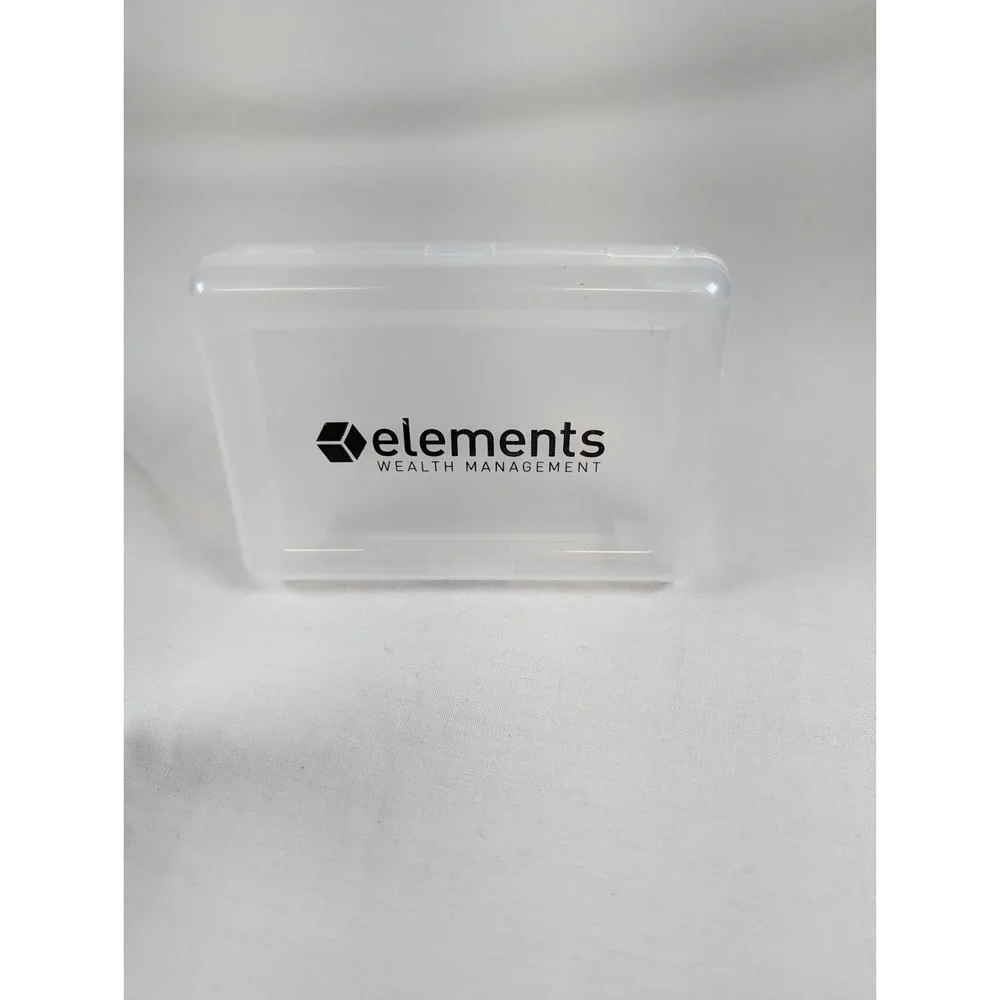 Elements Plastic Playing Card Storage Case With Sealed Playing Cards